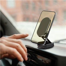 تصویر هولدر آهنربایی روداشبوردی پرودو Porodo Magnetic Folding Dash Mount PD-6MDPH 