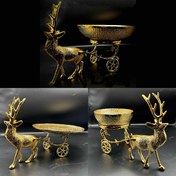 تصویر سرویس پذیرایی ۳ تیکه گوزن کالسکه 