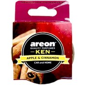 تصویر خوشبوکننده کنسروی ارئون apple & cinnamon KEN apple & cinnamon AREON