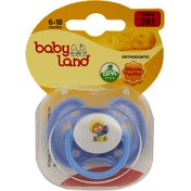 تصویر پستانک ارتودنسی بیبی لند مدل 392 مناسب 6 تا 18 ماه Baby Land  Pacifier 392 6 to 18 months