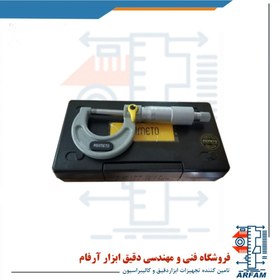 تصویر میکرومتر آسیمتو 25-0 میلی متر خارج سنج مدل 0-01-101 Asimeto Outside Micrometer 101-01-0