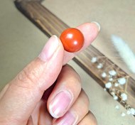 تصویر گوی سنگ جاسپر قرمز 