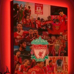 تصویر تابلو بک لایت تیم لیورپول 