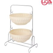 تصویر جای سیب زمینی و پیاز لیمون ۲ طبقه 