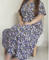 تصویر پیراهن ساحلی پوشیده اچ اند ام H&M 