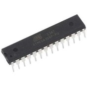 تصویر میکروکنتلر Atmega 328pu پروگرام شده فلزجو 