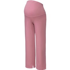 تصویر شلوار توکرکی زنانه ( بارداری ) برند esmara راسته گشاد صورتی کمرنگ 