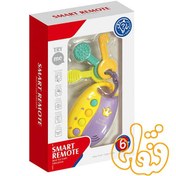 تصویر اسباب بازی آموزشی هانگر مدل ریموت موزیکال مناسب نوزاد 