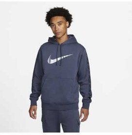 تصویر سویشرت ورزشی مدل Nike Sportswear Repeat رنگ آبی تندر/ خاکستری سرد متالیک مردانه نایک 