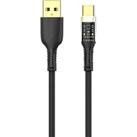 تصویر کابل TYPE-C ارلدام مدل EC-179C طول 1/0متر - مشکی Earldom EC-179C TYPE-C cable