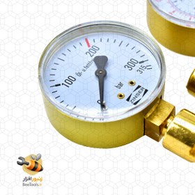 تصویر مانومتر گاز co2 زینسر Zinser CO2 Gas Manometer
