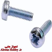 تصویر پیچ معمولی چهارسو فلزی M3 سایز 3 به طول 5mm - M3-4screw 5mm - فروشگاه رباتیک اهواز هابی | خرید کوادکوپتر، ساخت مولتی روتور 