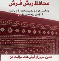 تصویر محافظ ریشه فرش 