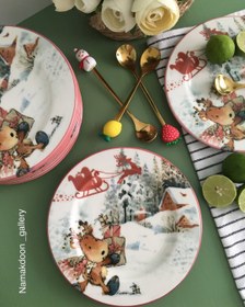 تصویر پیش دستی طرح کریسمس 