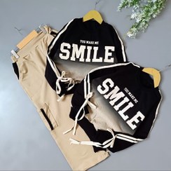 تصویر بلوز شلوار دخترانه SMILE سایز ۵۵ 