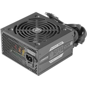 تصویر منبع تغذیه کامپیوتر گرین GP500A-ECO Rev3.1 درحد نو 