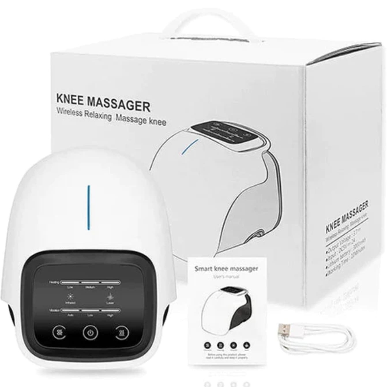 خرید و قیمت ماساژور زانو هوشمند مدل Heated Knee Massager ا Heated Knee  Massager