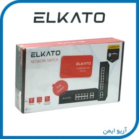 تصویر سوئیچ شبکه الکاتو مدل EL-1SG0822GP-120W سوئیچ شبکه الکاتو مدل EL-1SG0822GP-120W