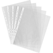 تصویر کاور کاغذ A3 نیک آور بسته 100 عددی با ضخامت 10 میکرون Plastic Cover Paper A3