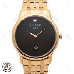 تصویر ساعت مچی عقربه ای ست زنانه و مردانه تیسوت - ست TISSOT 1853 PREMIER T77154G,L