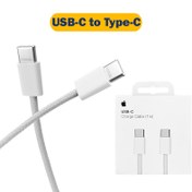 تصویر کابل شارژ دو سر تایپ C اصلی اپل 60 وات مدل A2795 Apple A2795 USB-C 60W Charge Cable