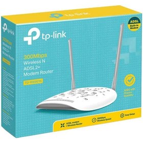 تصویر مودم روتر ADSL2 Plus بی سیم N300 تی پی لینک مدل TD W8961N گارانتی 36 ماهه پارس ارتباط (ارسال رایگان) 