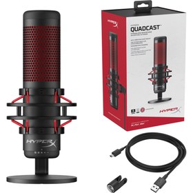 تصویر میکروفن HyperX Quadcast - اپن باکس HyperX QuadCast Microphone
