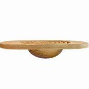 تصویر تخته تعادل چوبی _ دنگه Wooden Balance board Denge