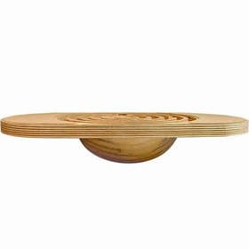 تصویر تخته تعادل چوبی _ دنگه Wooden Balance board Denge