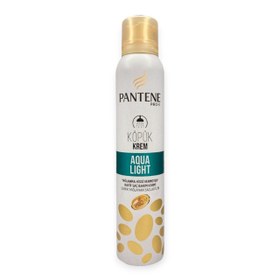 تصویر فوم تقویت کننده مو پنتن PANTENE مدل AQUA LIGHT حجم180میلی لیتر 