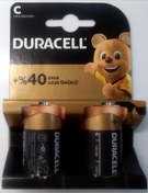 تصویر باطری متوسط دوراسل آلکالین DURACELL 1.5ALKALINE C 