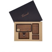 تصویر پک ست جاسیگاری-فندک-جاکارتی-قاب آیفون چوبی 