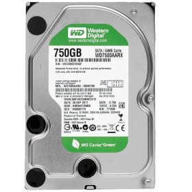 تصویر هارد 750 گیگابایت سبز گرین اینترنال وسترن اصلی دیجیتال 3.5 اینچ مدل Western Digital Internal Hard Drive 750 GB Green 