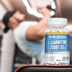 تصویر ال کارنتین 2000 100 کپسول بادی اتک BODY ATTACK L-CARNITINE 2000 100 Caps