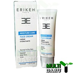 تصویر کرم مرطوب کننده خشک نرمال تا خشک اریکه 50 میلی‌لیتر 