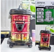 تصویر جارو برقی سطلی هیتاشی با 1 سال ضمانت Hitachi bucket vacuum cleaner with 1 years warranty