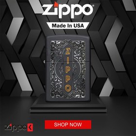 تصویر فندک زیپو اصل Zippo Design کد 49535 49535 218 ZIPPO DESIGN