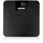 تصویر ترازو دیجیتال جیپاس مدل GBS46524UK Geepas Digital Glass Bathroom Scale GBS46524UK