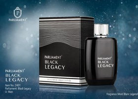 تصویر ادکلن پارلمنت بلک لجند 100 میلی لیتر edu perfume LEAGCY parliament-100ml