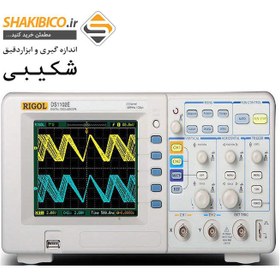 تصویر اسیلوسکوپ دیجیتال 2 کانال 100MHZ ریگول تیپ RIGOL DS1102E 