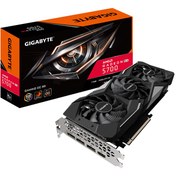 تصویر کارت گرافیک استوک GIGABYTE RADEON RX 5700 GAMING XT ظرفیت 8 گیگابایت با کارتن Gigabyte Radeon RX 5700 GAMING OC 8GB GDDR6