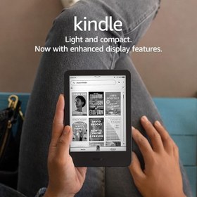 تصویر کتاب خوان آمازون ۶ اینچی نسل ۱۱ حافظه ۱۶ گیگ Kindle 11th gen رنگ سبز 