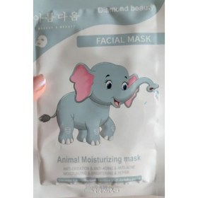 تصویر ماسک ورقه ای فیل دیاموند بیوتی Diamond Beauty Elephant facial mask 