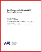 تصویر API Spec 4F -2023- مشخصات ساختار حفاری و سرویس چاه 