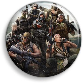 تصویر پیکسل ابیگل طرح بازی کالاف دیوتی وارزون کد call of duty warzone 007 