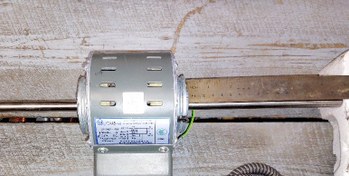 تصویر الکترو موتور فن کویل 