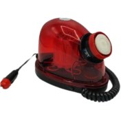 تصویر چراغ پلیسی آهنربایی آژیردار گردان 