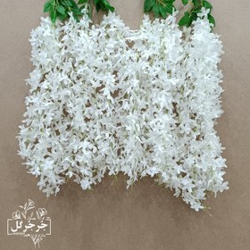 تصویر گل مصنوعی آویز شکوفه یاس بسته ۲ عددی 