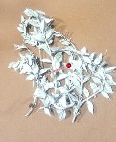 تصویر برگ خشک جز سفید و سیاه کد 383 