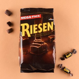 تصویر تافی شکلات تلخ ۹۰۰ گرم ریزن آلمان Riesen Dark Chocolate Mega Pack 900 g